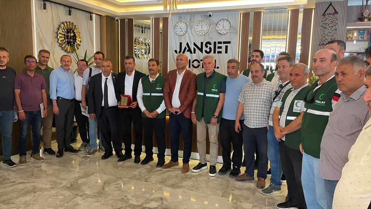 Yeşilay şanlıurfa Şubesi basın mensuplarıyla bir araya geldi