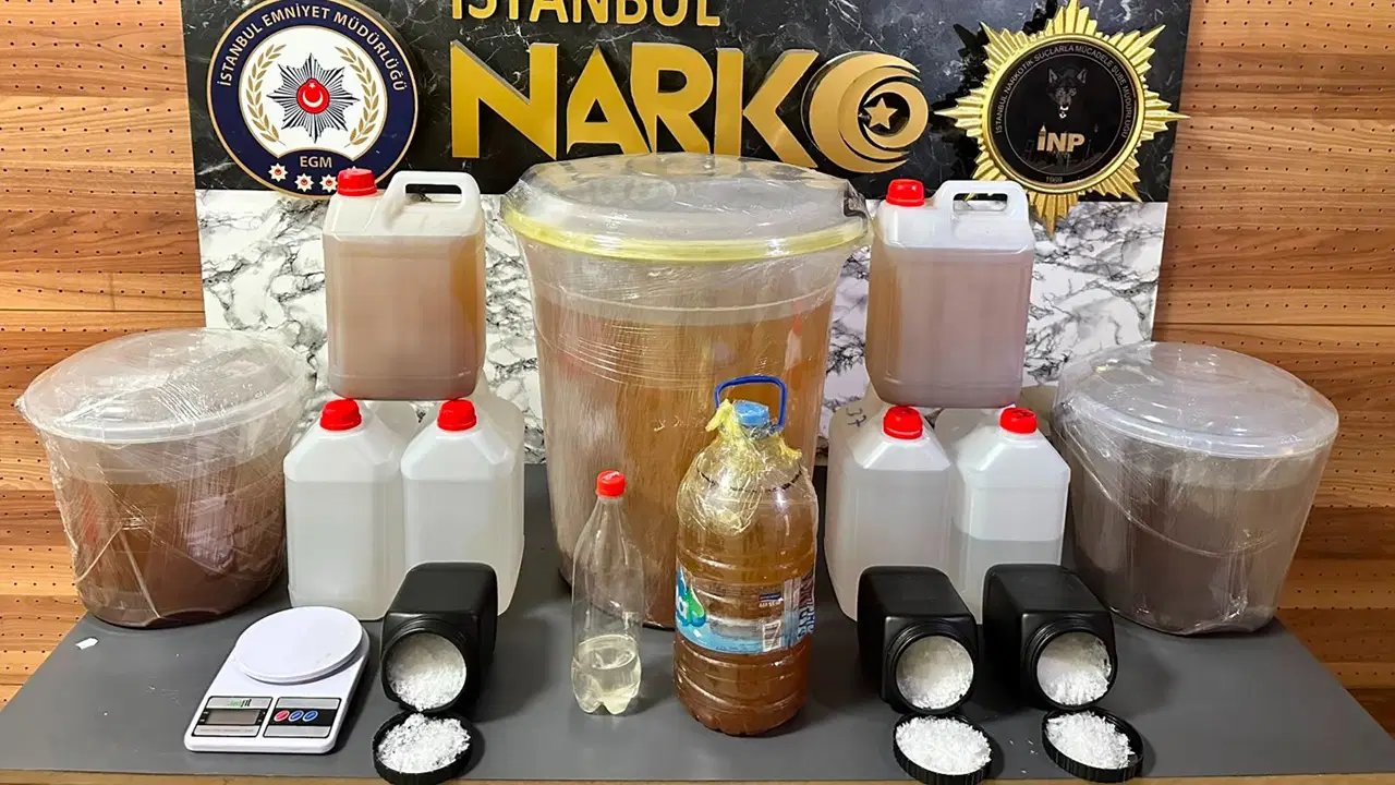 Büyükçekmece’de uyuşturucu operasyonu: 81 kilogram metamfetamin ele geçirildi