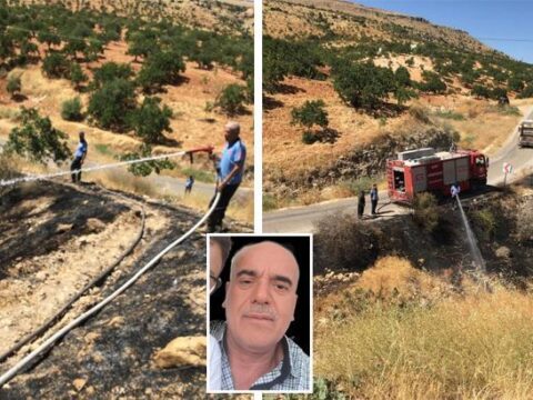 Gaziantepte korkunc son fistik tarlasindaki yangina mudahale ederken canindan oldu A5rIIibv