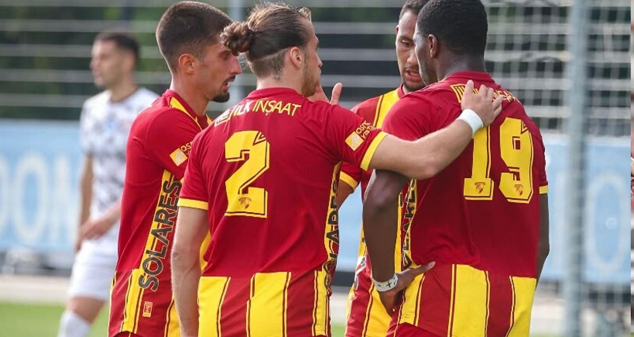 Göztepe Slovenya’da doludizgin