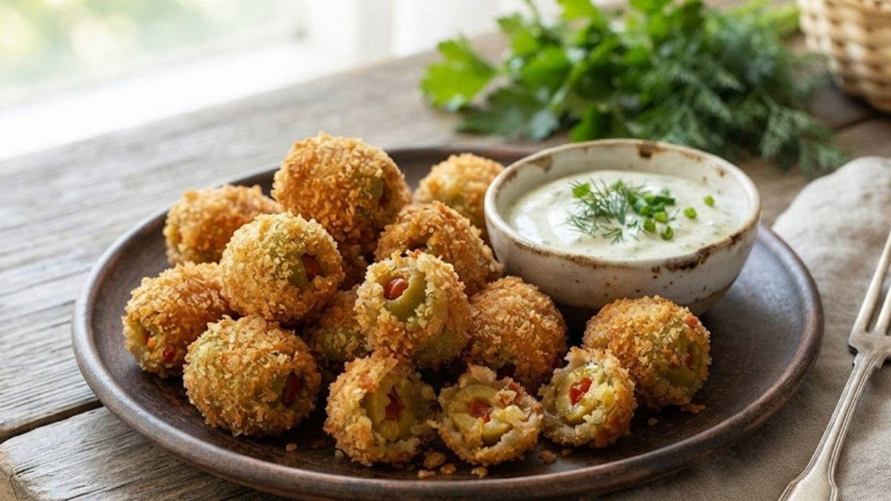Sofraların en farklı atıştırmalığı: Çıtır zeytin tarifi Img