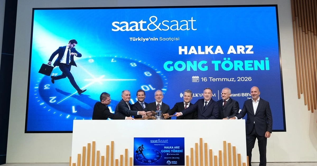 Borsa İstanbul’da gong ‘Saat&Saat’ için çaldı Img